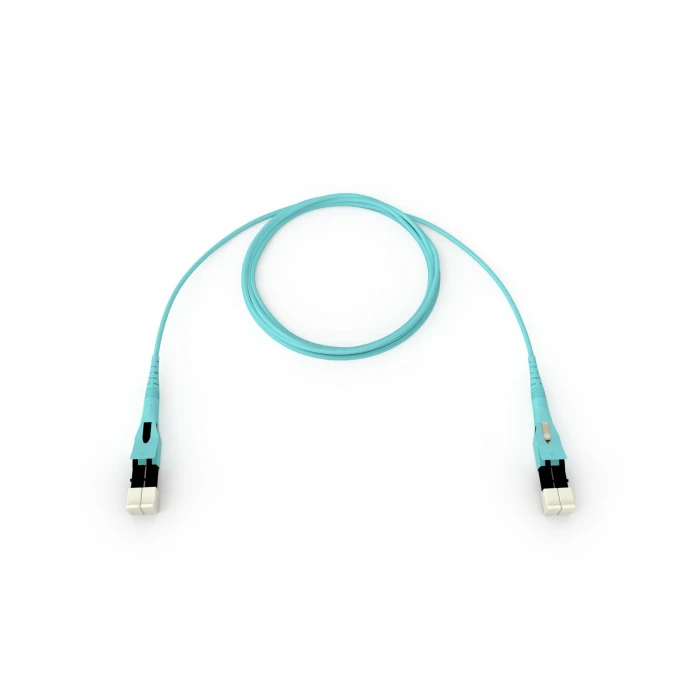 5 m LC Duplex Uniboot - LC Duplex Uniboot ClearCurve Multimode 50/125 µm OM3 Fibre Patch Cord