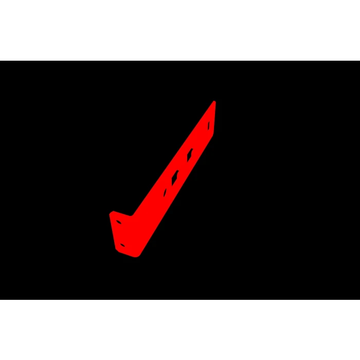 U-clip EDGE cradle bracket, black