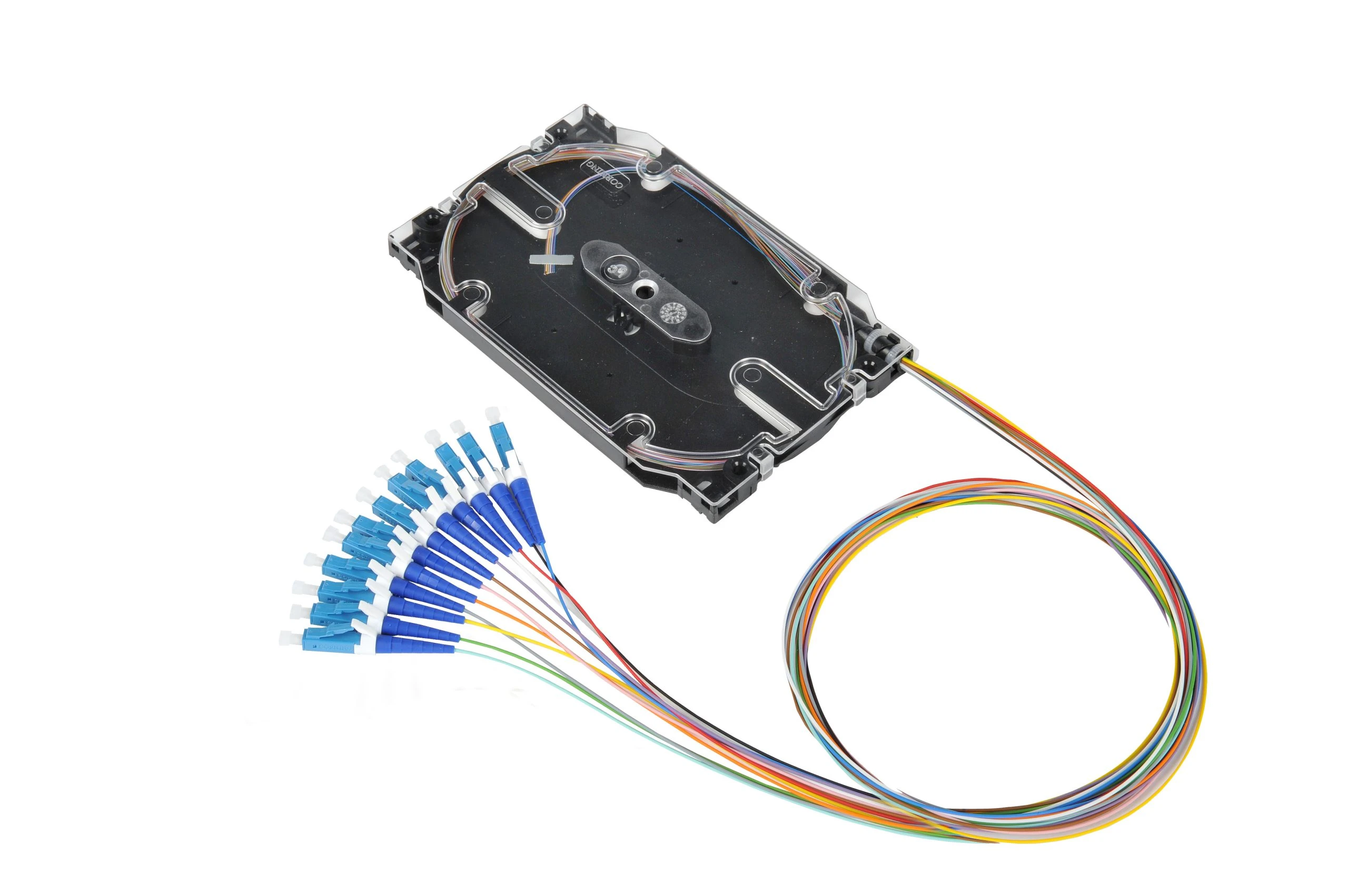 OS2 Universal Splice Pack (heat-shrink/crimp) including 12 pigtails & cover OS2 Universal Splice Pack (heat-shrink/crimp) including 12 pigtails & cover