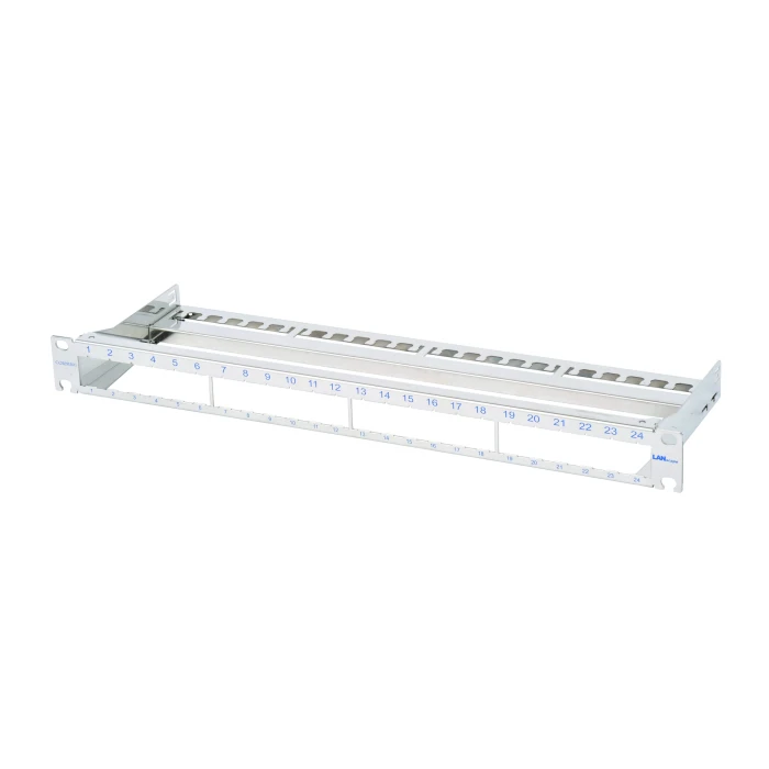 Everon™ Copper Datacom 24-Port Patch Panel, Silver Everon™ Copper Datacom 24-Port Patch Panel, Silver