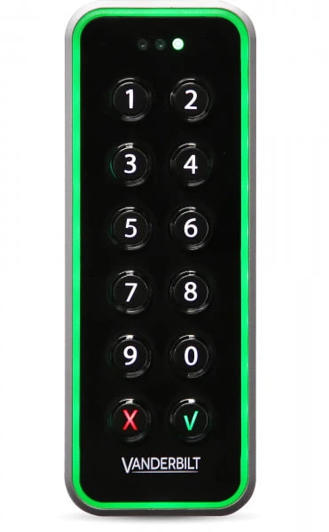 VR50M-MF NGCR MiFare EV1 Mullion Reader with Keypad VR50M-MF NGCR MiFare EV1 Mullion Reader with Keypad