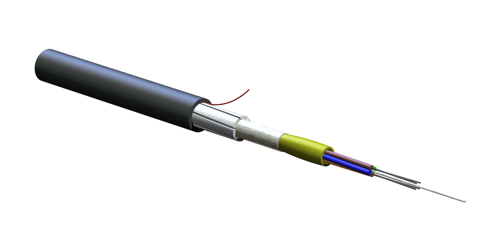 FREEDM Tight-Buffer Dielectric Armour In/Out Cable 4 F OS2 FREEDM Tight-Buffer Dielectric Armour In/Out Cable 4 F OS2