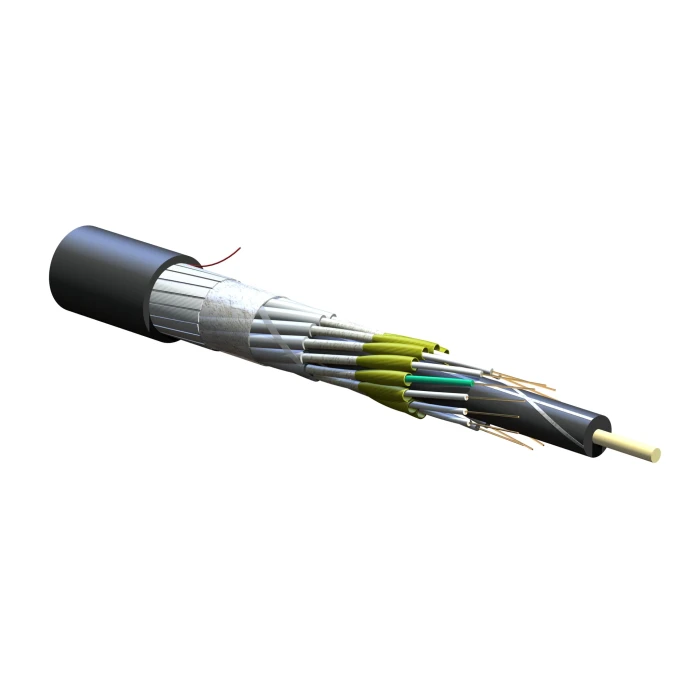 FREEDM Breakout Tight-Buffer Dielectric Armour In/Out Cable 12 F OM3 FREEDM Breakout Tight-Buffer Dielectric Armour In/Out Cable 12 F OM3