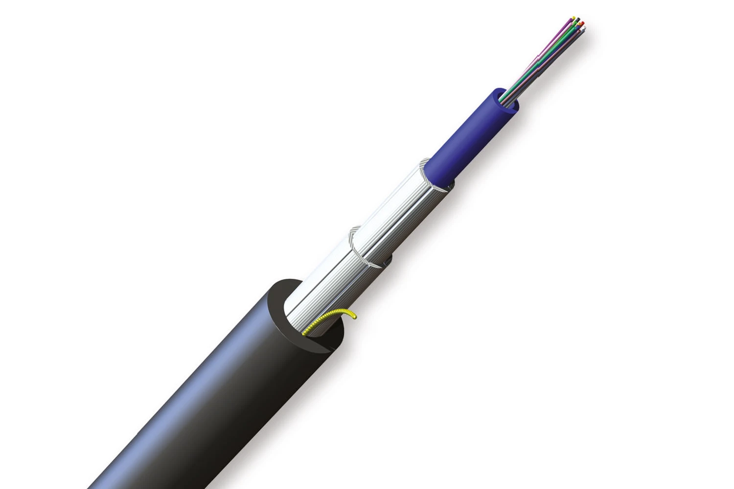 FREEDM Gel-Free In/Out Cable 12 F OM4 FREEDM Gel-Free In/Out Cable 12 F OM4