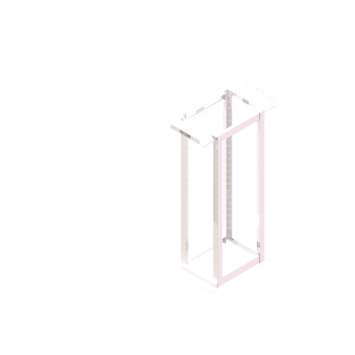 45U (7ft) x 30" Mighty Mo 20 Server Rack (White)