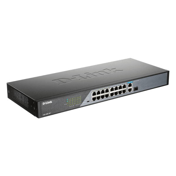 18-Port 10/100 Unmanaged long range PoE Surveillance Switch