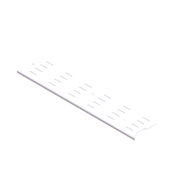 Mighty Mo 20 Zero-U Horizontal Manager  (White)