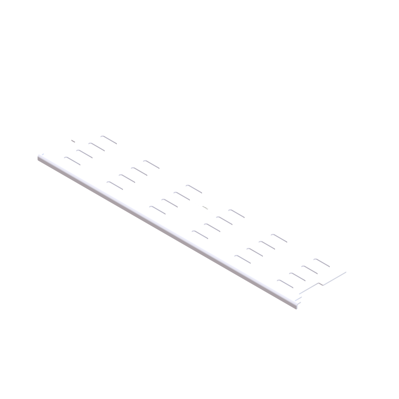 Mighty Mo 20 Zero-U Horizontal Manager (White) Mighty Mo 20 Zero-U Horizontal Manager (White)