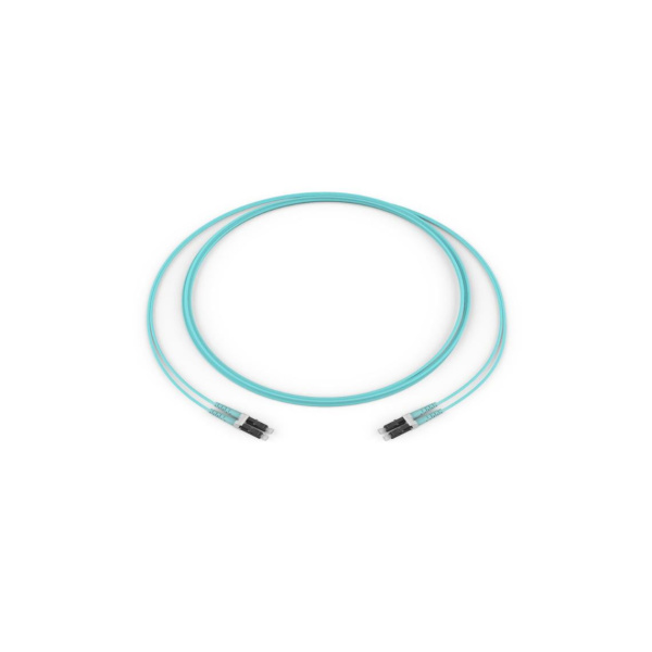 1 m LC Duplex – LC Duplex ClearCurve® Multimode 50/125 µm OM4 Fibre Patch Cord