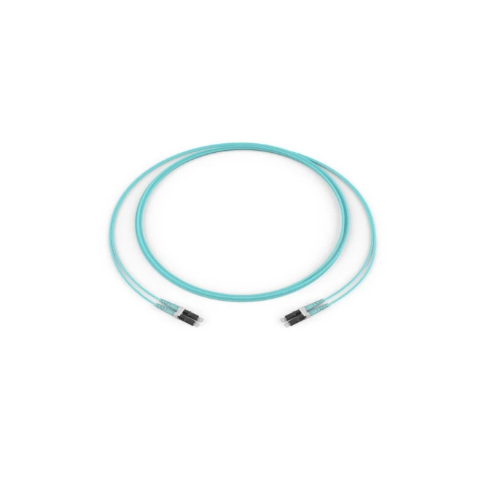 5 m LC Duplex – LC Duplex ClearCurve® Multimode 50/125 µm OM3 Fibre Patch Cord
