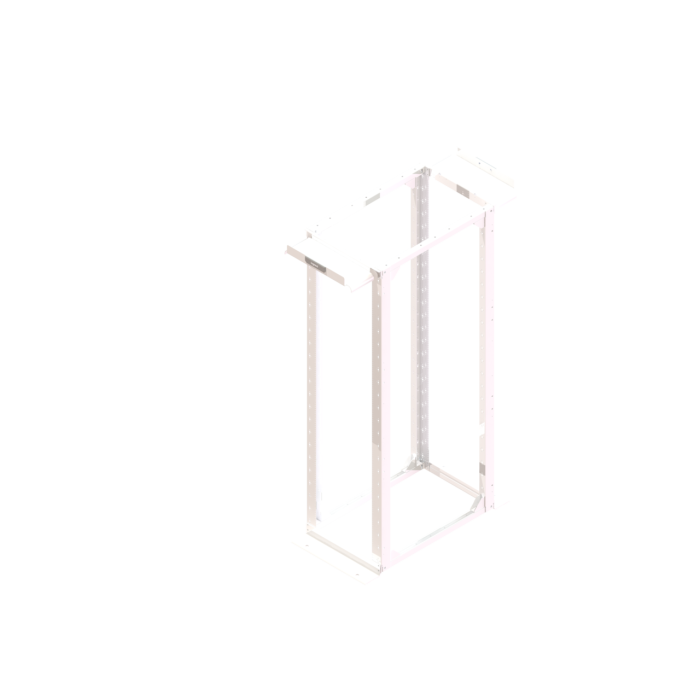 45U (7ft) x 36" Mighty Mo 20 Server Rack (White)