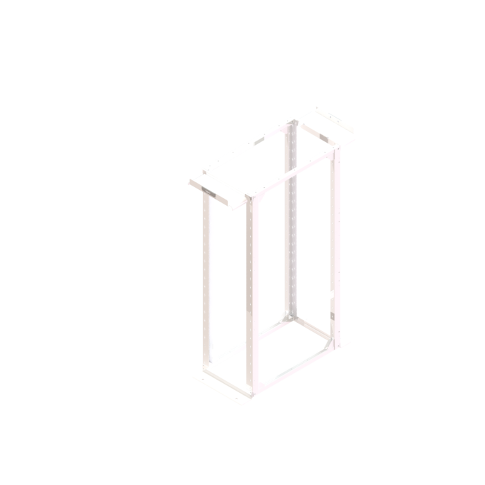 45U (7ft) x 42" Mighty Mo 20 Server Rack (White)