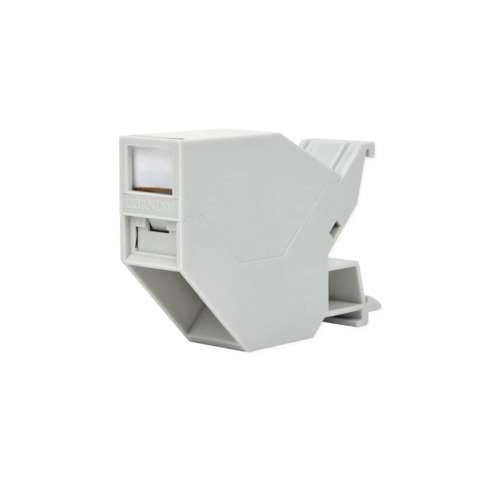 Everon™ Copper Datacom Top-Hat Rail Inclined Shuttered Housing for 1 Jack Everon™ Copper Datacom Top-Hat Rail Inclined Shuttered Housing for 1 Jack