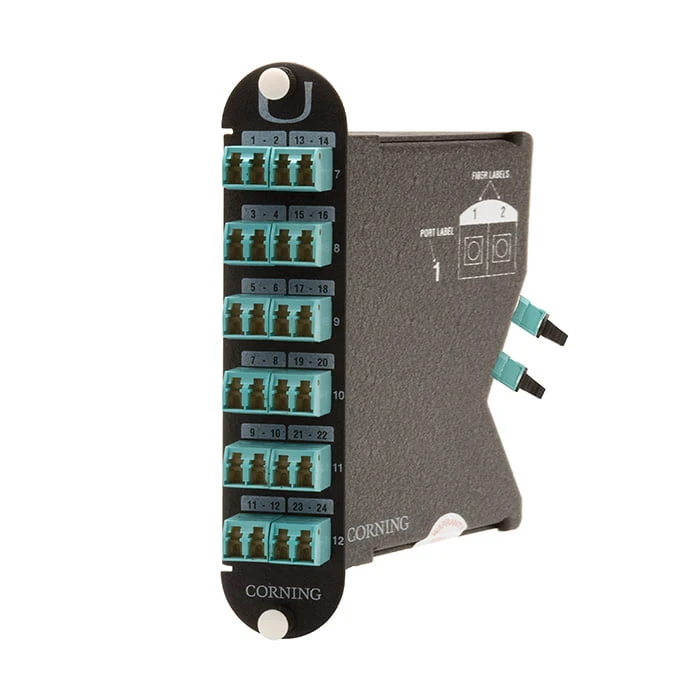 Plug & Play CCH Module MTP-LC 24 fibre, pinned MTP, 50 µm Multimode (OM4) Plug & Play CCH Module MTP-LC 24 fibre, pinned MTP, 50 µm Multimode (OM4)