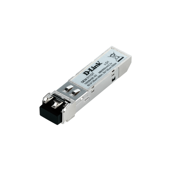 1-port Mini-GBIC SFP to 1000BaseSX, 550m for all