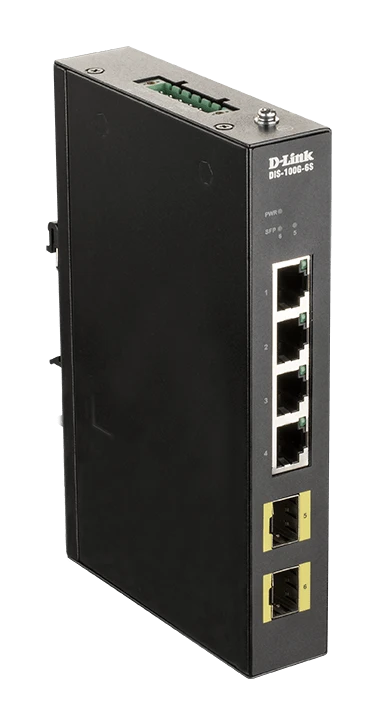4-port Gigabit Industrial Switch including 2 x 100/1000M SFP- Auto-MDI/MDIX adjustment for all twisted pair ports 4-port Gigabit Industrial Switch including 2 x 100/1000M SFP- Auto-MDI/MDIX adjustment for all twisted pair ports
