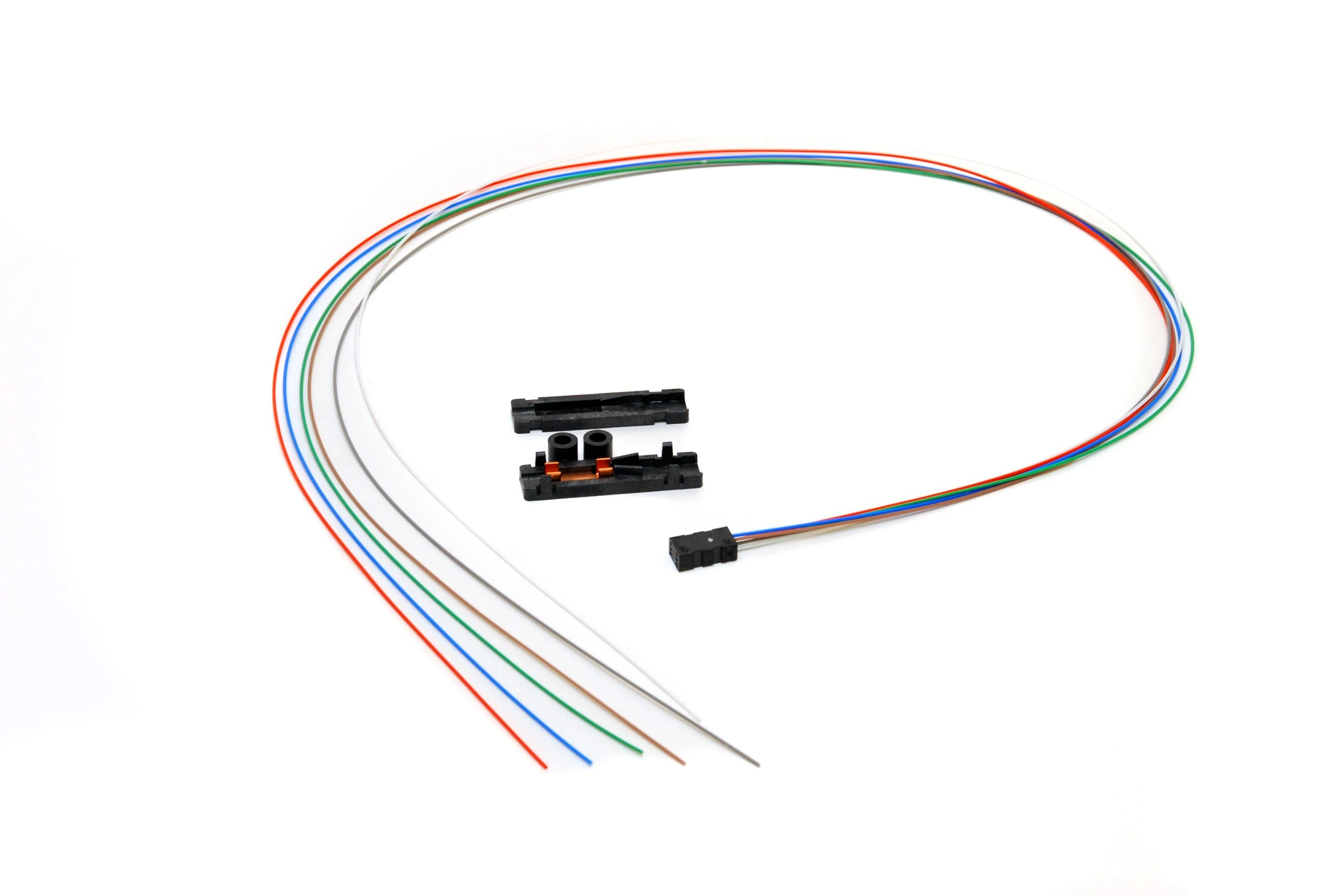 Indoor Buffer Tube Fan-Out Kit for 2-6 fibres, 0.6 m Indoor Buffer Tube Fan-Out Kit for 2-6 fibres, 0.6 m