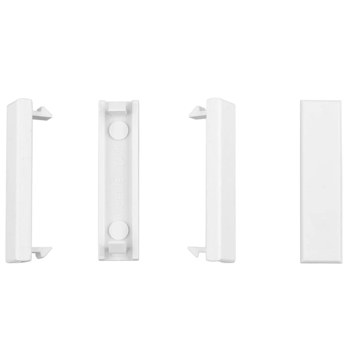 Everon™ Copper Datacom 12.5 x 25 mm Blank Cover for Faceplate UK Style (pack of 50), White