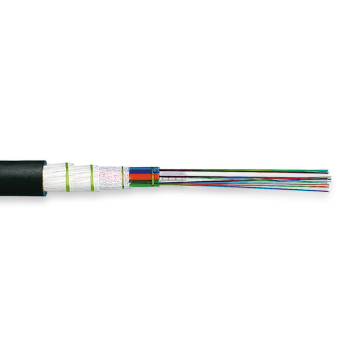 Loose Tube Dielectric Armour In/Out Cable 4x 12 F OM3 Loose Tube Dielectric Armour In/Out Cable 4x 12 F OM3