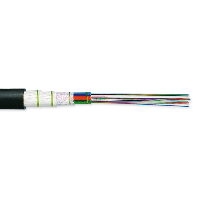 Loose Tube Dielectric Armour In/Out Cable 12x 12 F OM4 Loose Tube Dielectric Armour In/Out Cable 12x 12 F OM4