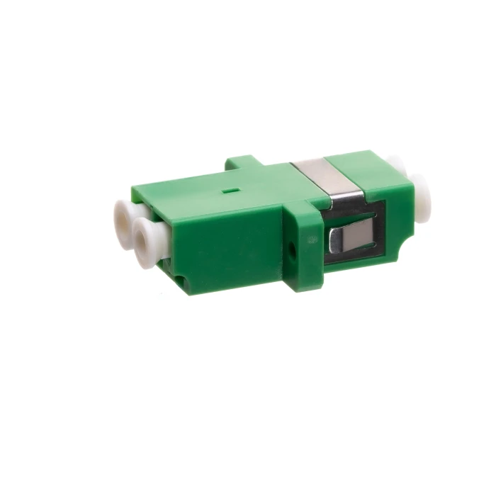 LC/APC duplex in line adapter