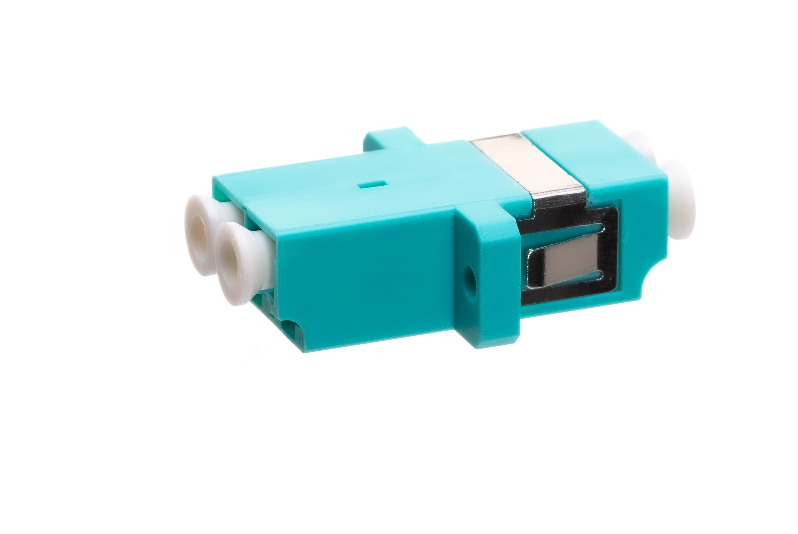 LC duplex OM3/4 in line adapter LC duplex OM3/4 in line adapter