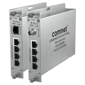 4 Port 10/100 Self Managed Switch with Copper