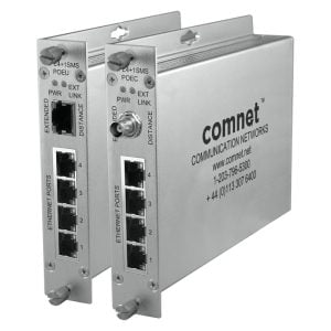 4 Port 10/100 Self Managed Switch with Copper