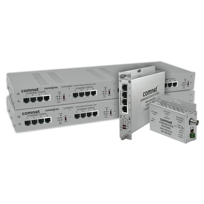 8 Channel Ethernet to Coax Converter 8 Channel Ethernet to Coax Converter