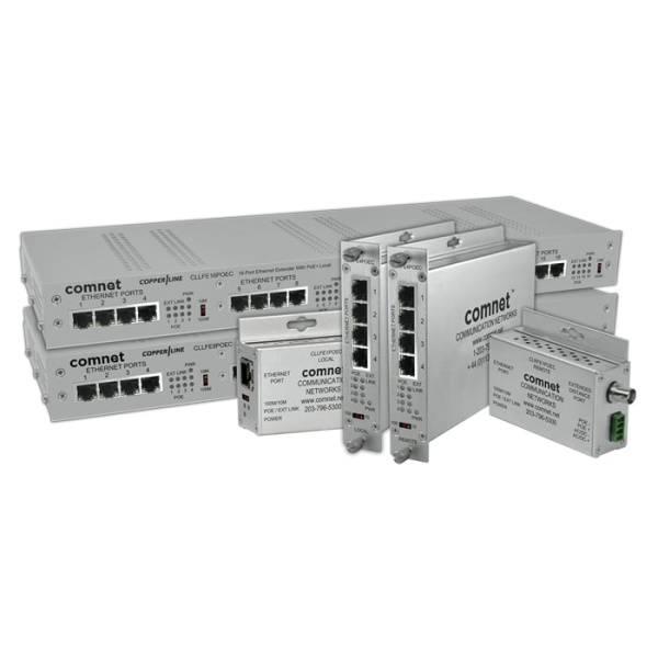 Local 1 Channel Ethernet to Coax Converter