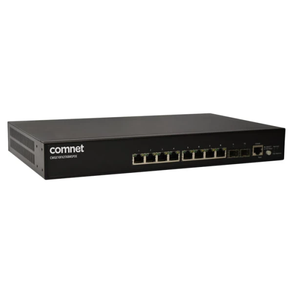 Managed Switch, 8 Port 10/100/1000Tx with IEE