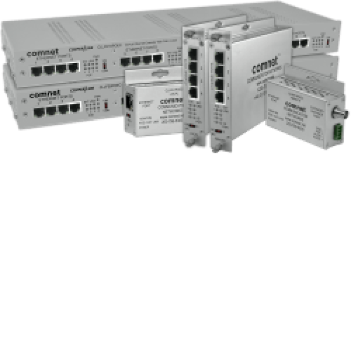 Remote 1 Channel Ethernet to Coax Converter