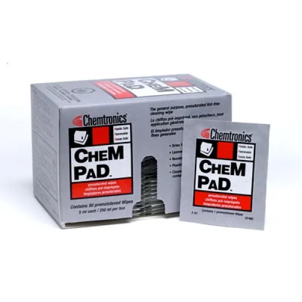 Chempad Pre saturated Wipes