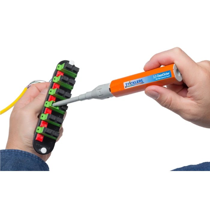 Sticklers CleanClicker 750 1.25mm Fiber Optic Connector Cleaner