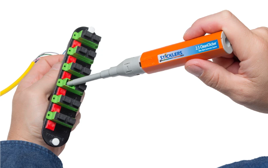 Sticklers CleanClicker 750 2.5mm Fiber Optic Connector Cleaner Sticklers CleanClicker 750 2.5mm Fiber Optic Connector Cleaner