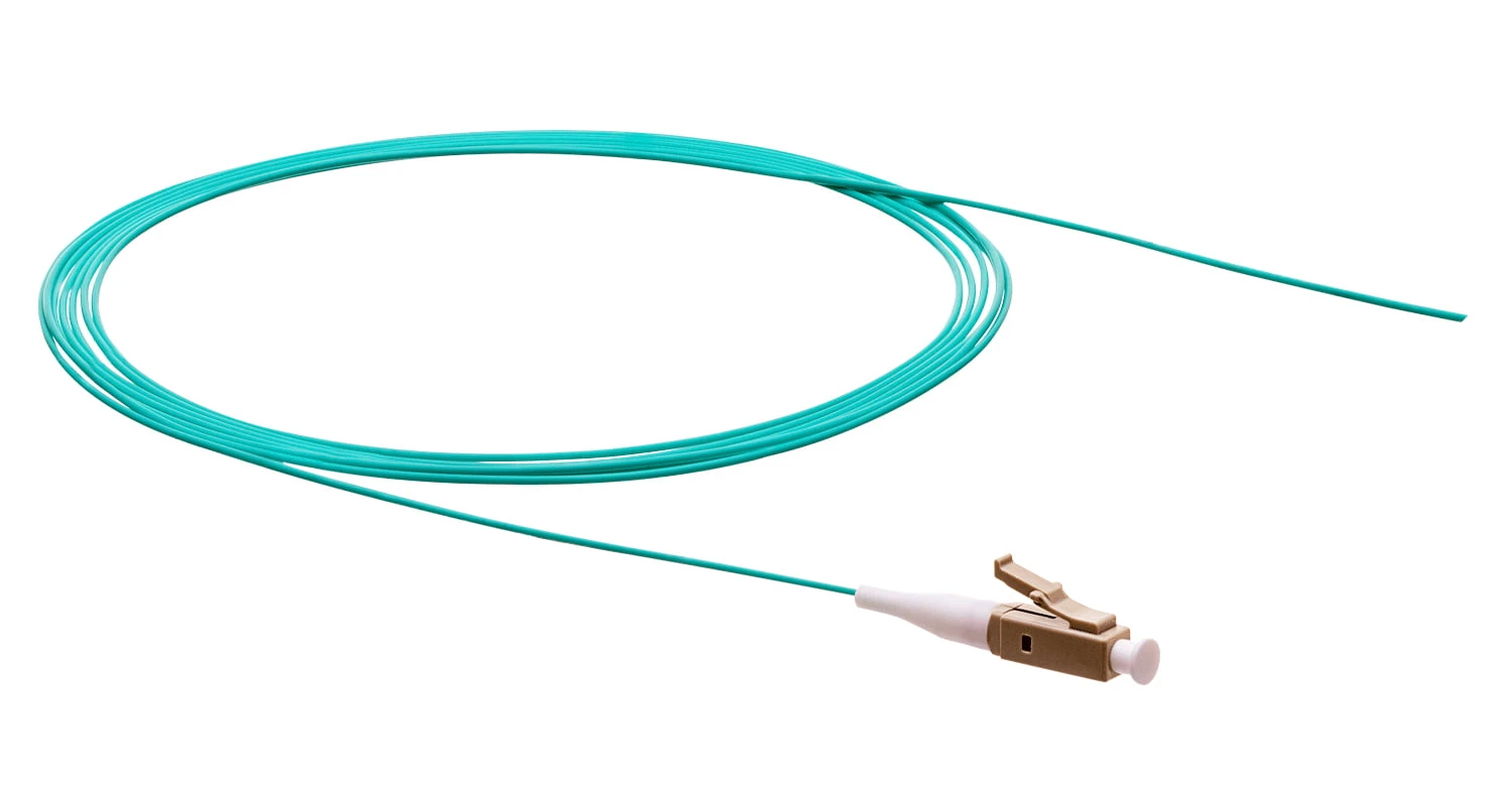 1 metre LC pigtail OM4 1 metre LC pigtail OM4