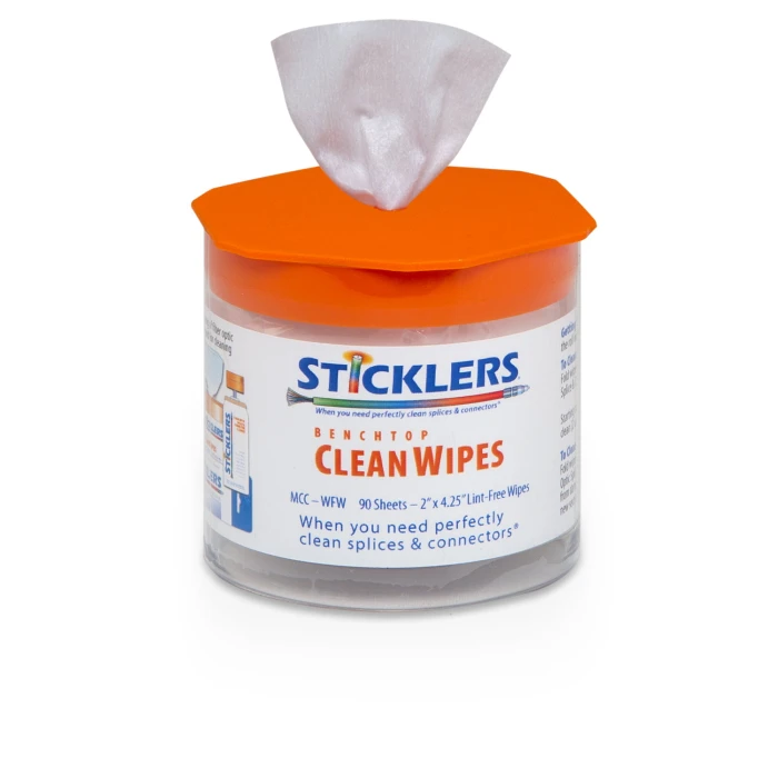 Sticklers CleanWipes. Tub of 90