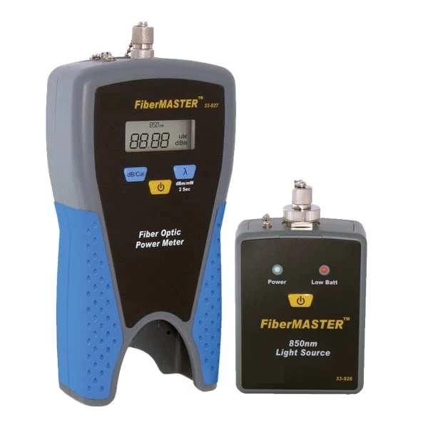 FibreMASTER MM/SM power meter with MM/SM light source FibreMASTER MM/SM power meter with MM/SM light source