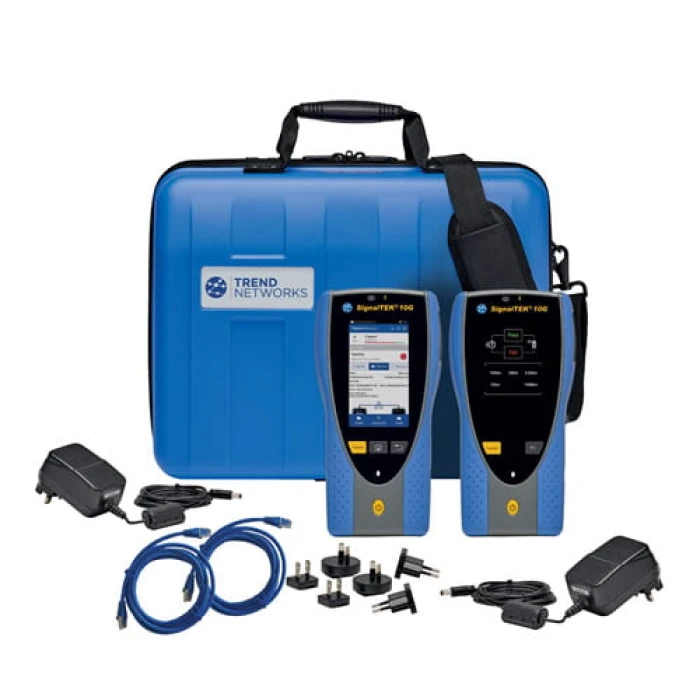 SignalTEK 10G FT - with Fibre testing
